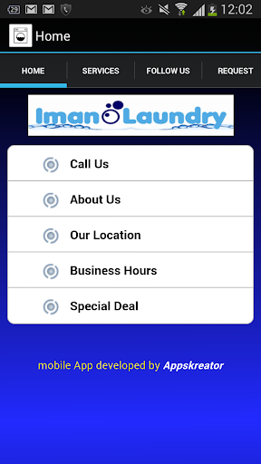 【免費商業App】Iman Laundry-APP點子