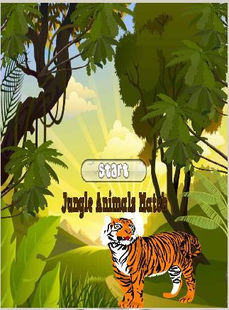 Jungle Animals Match Race