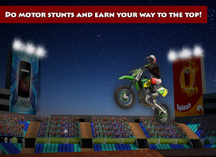   3D Motor Bike Stunt Mania- screenshot thumbnail   