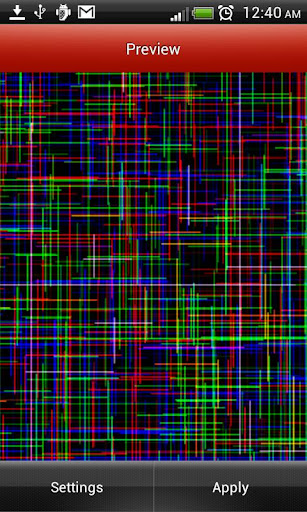 Line grid live wallpaper FULL