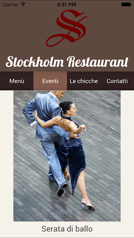 Screenshot 2 Ristorante Stockholm