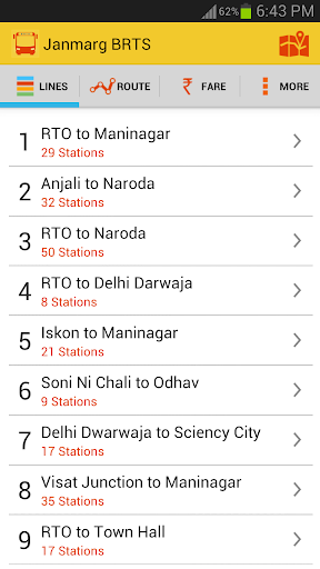 【免費交通運輸App】Janmarg BRTS Ahmedabad-APP點子