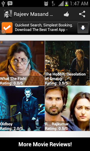 Rajeev Masand Movie Reviews
