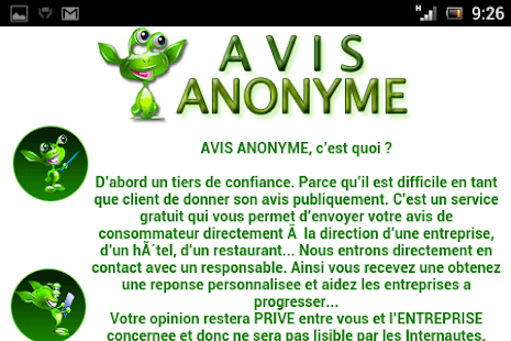 Free AVIS Anonyme APK for PC