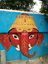 Lord Ganesha Mural