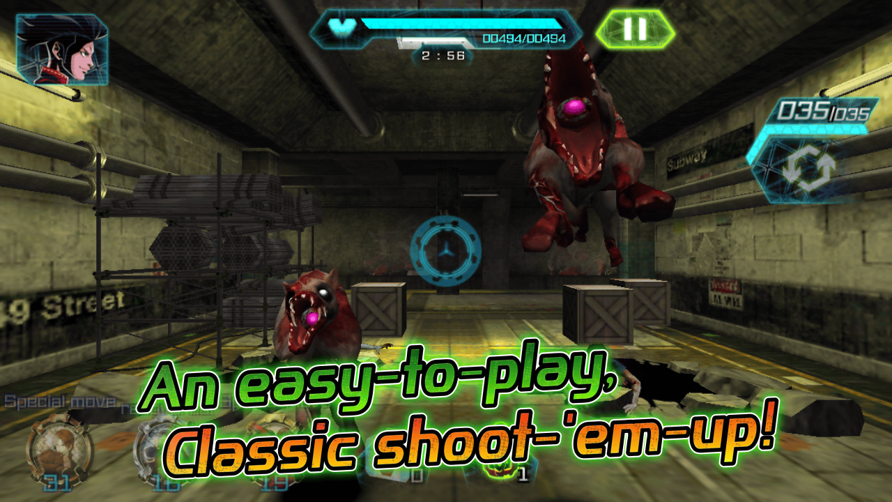 BEAST BUSTERS featuring KOF - screenshot