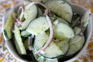 Creamy Cucumber Dill Salad