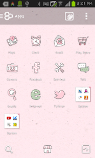 How to install Sweetgirl go launcher theme lastet apk for bluestacks