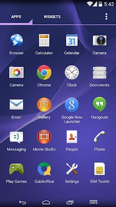Sony Xperia Z2 Theme Apex Nova Androidアプリ Applion