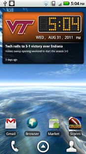 How to install Virginia Tech Live Clock 3.0.8 unlimited apk for bluestacks