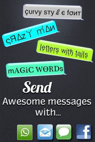Cool Fonts for Whatsapp &amp; SMS Screen 2