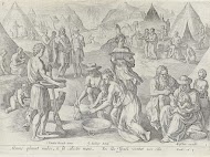 Verzamelen van het manna