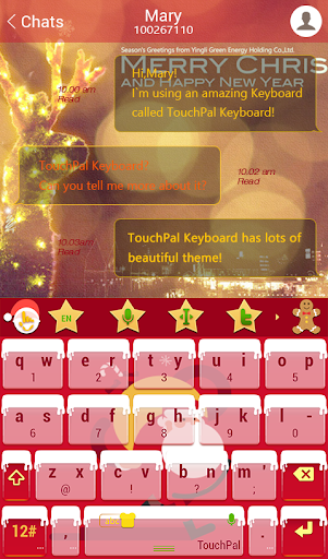 免費下載生活APP|TouchPal Christmas Snow Theme app開箱文|APP開箱王