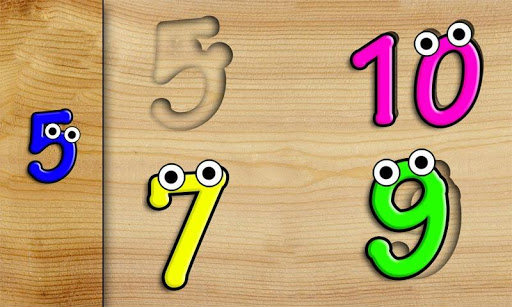 Kids Shape Sorter: Numbers