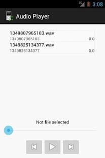 Audio Player Screenshots 1