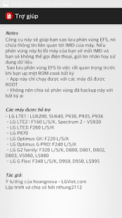 Lastest LG Backup IMEI (Root) APK
