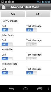 Advanced Silent Mode Screen 2