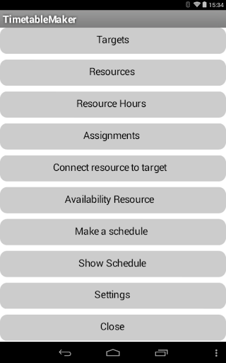 TimetableMaker