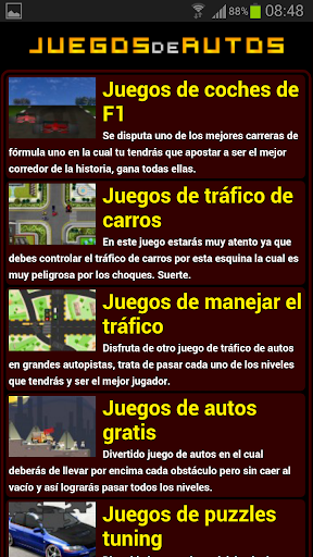 Juegos de autos