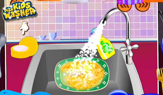 Kids Dish Washer - Kids Game