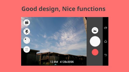 Android application BasiCam screenshort