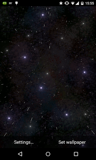 Starfield 3D Live Wallpaper