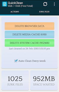 QuickClean - Memory Cleaner Screenshots 0
