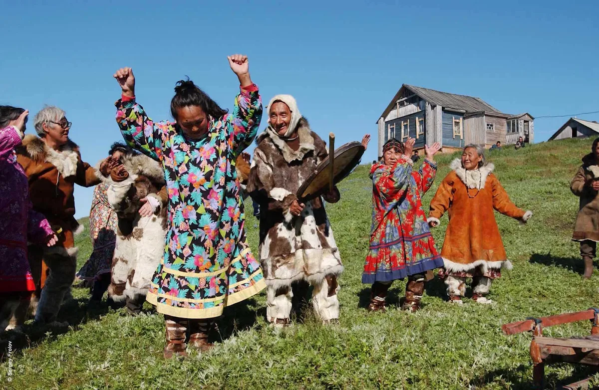 Silversea-Silver-Discoverer-Chukotka-villagers - Encounter local villagers and old traditions in Chukotka, Russia, across the Bering Sea from Alaska, when you sail on Silver Discoverer.