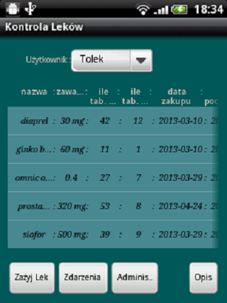 Kontrola Leków - trial