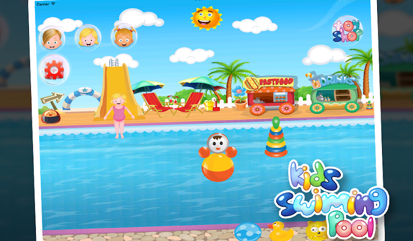 Kids Swimming Pool for Girls Screen 1