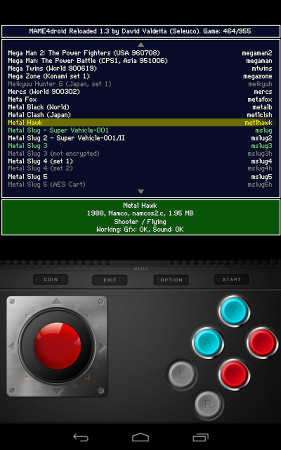 MAME4droid (0.139u1) - Android Apps on Google Play