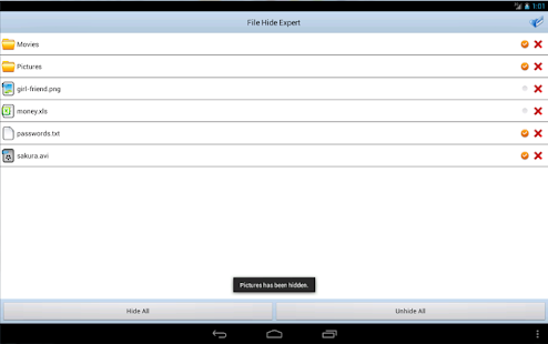   File Hide Expert- screenshot thumbnail   