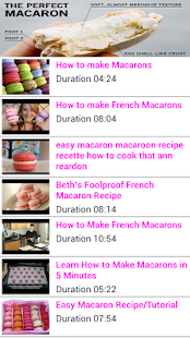 Macaron Homemake Recipes