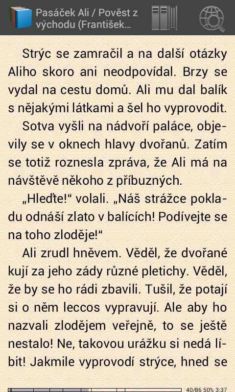   Knihy zdarma – snímek obrazovky 