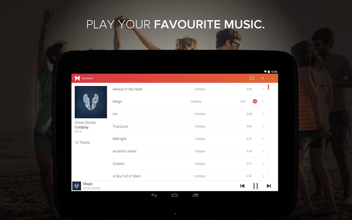 Musixmatch music & lyrics - screenshot