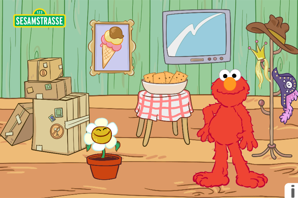 Android application SESAMSTRASSE - Spielend lernen screenshort