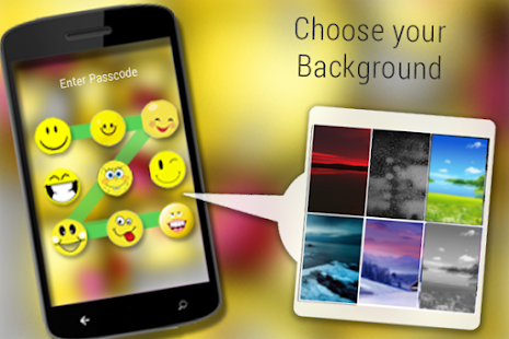 Emoji A Smiley Lock Screen - náhled