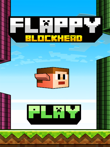 【免費休閒App】Flappy Blockhead - Craft Flyer-APP點子