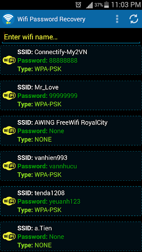 Free Wifi Password Recovery