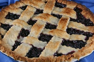Wild Huckleberry Pie Recipe: