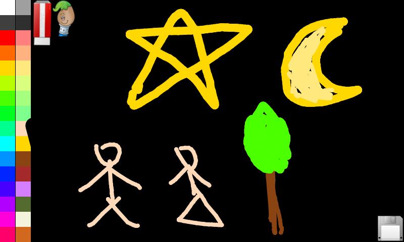Blackboard for toddlers Screen 2