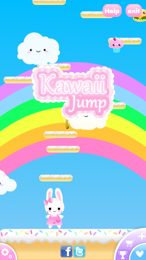 Happy Kawaii Jump: captura de tela