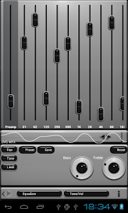 Free Download poweramp skin black 3d APK for PC