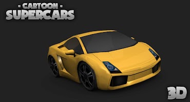 Toon Cars Gallardo 3D lwp APK capture d'écran Thumbnail #14