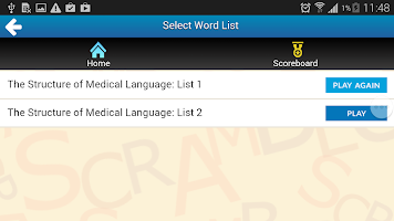 Med Term Scramble APK 螢幕截圖圖片 #3