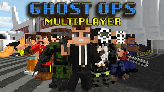 Block Gun 3D: Ghost Ops (Unlimited Revives) 
