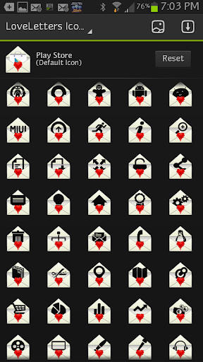 ICON SET LoveLetters