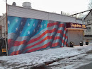 American Flag Mural