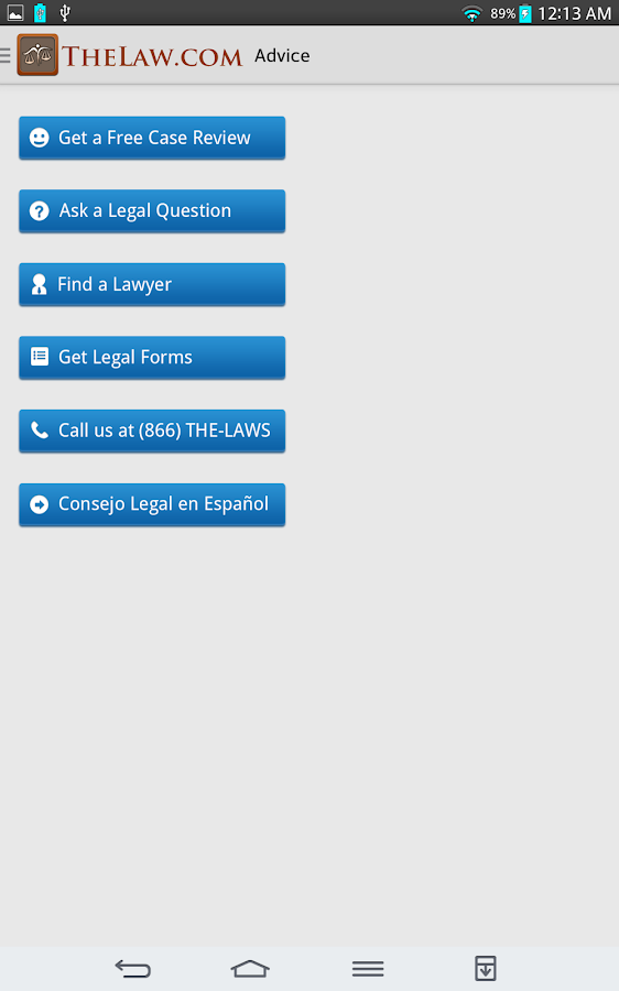 Law Dictionary / Guide - screenshot