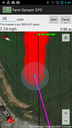 Farm Sprayer GPS